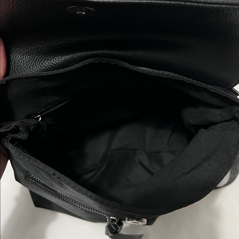 Botkier Black Vinyl Trigger Backpack - image 8